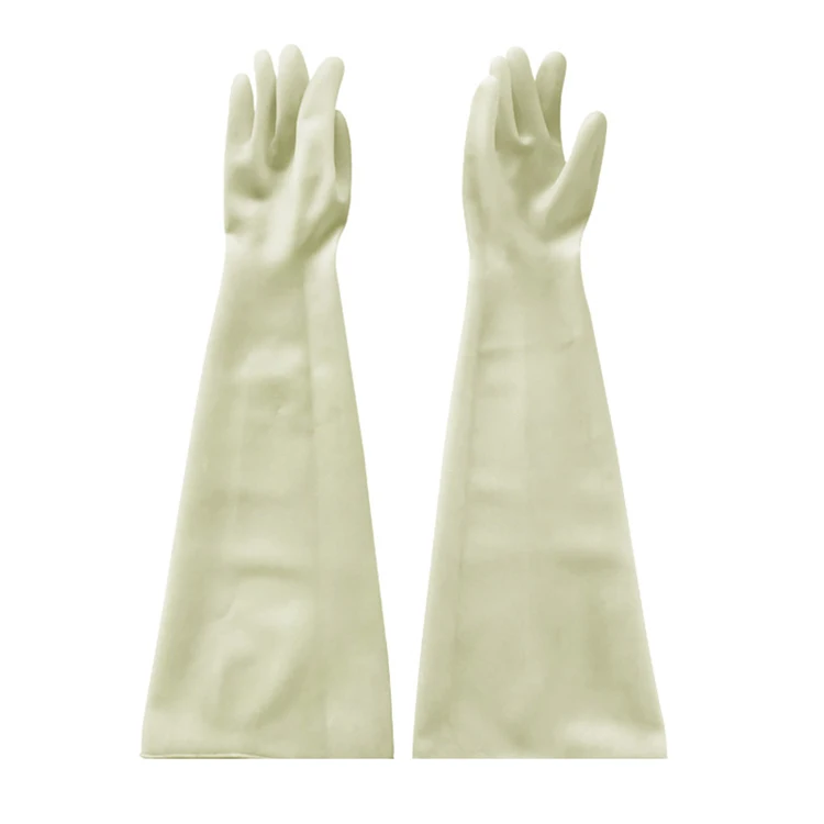 Veterinary artificial insemination gloves for cattle long arm latex gloves