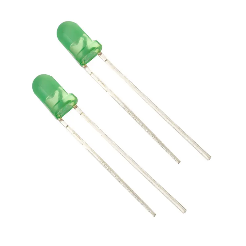 5mm round  green diffused diode green light emitting tube LED light emitting diode