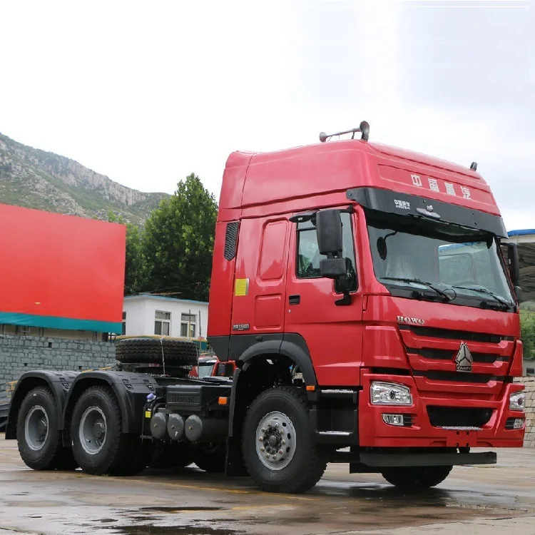 
371hp 10 wheels 6*4 used SINOTRUK HOWO tractor truck for sale 