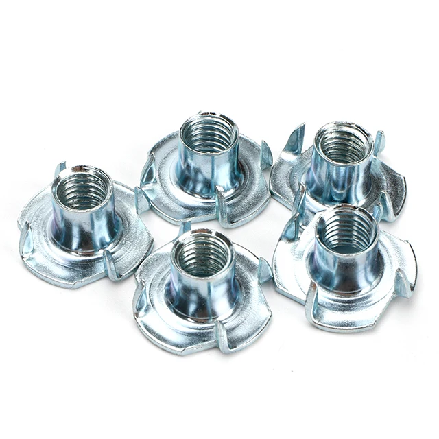 Wholesale T-nut M6 M8  Furniture Office Chair Nuts