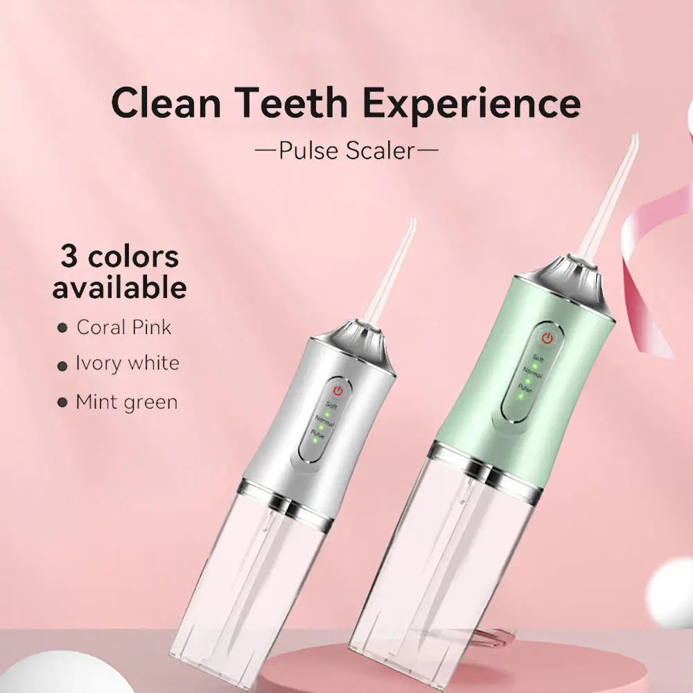 New Hot Selling Smart Dental Portable Electric Water Jet Floss Flosser Dental Cheapest Oral Irrigator for Teeth Clean IPX 6