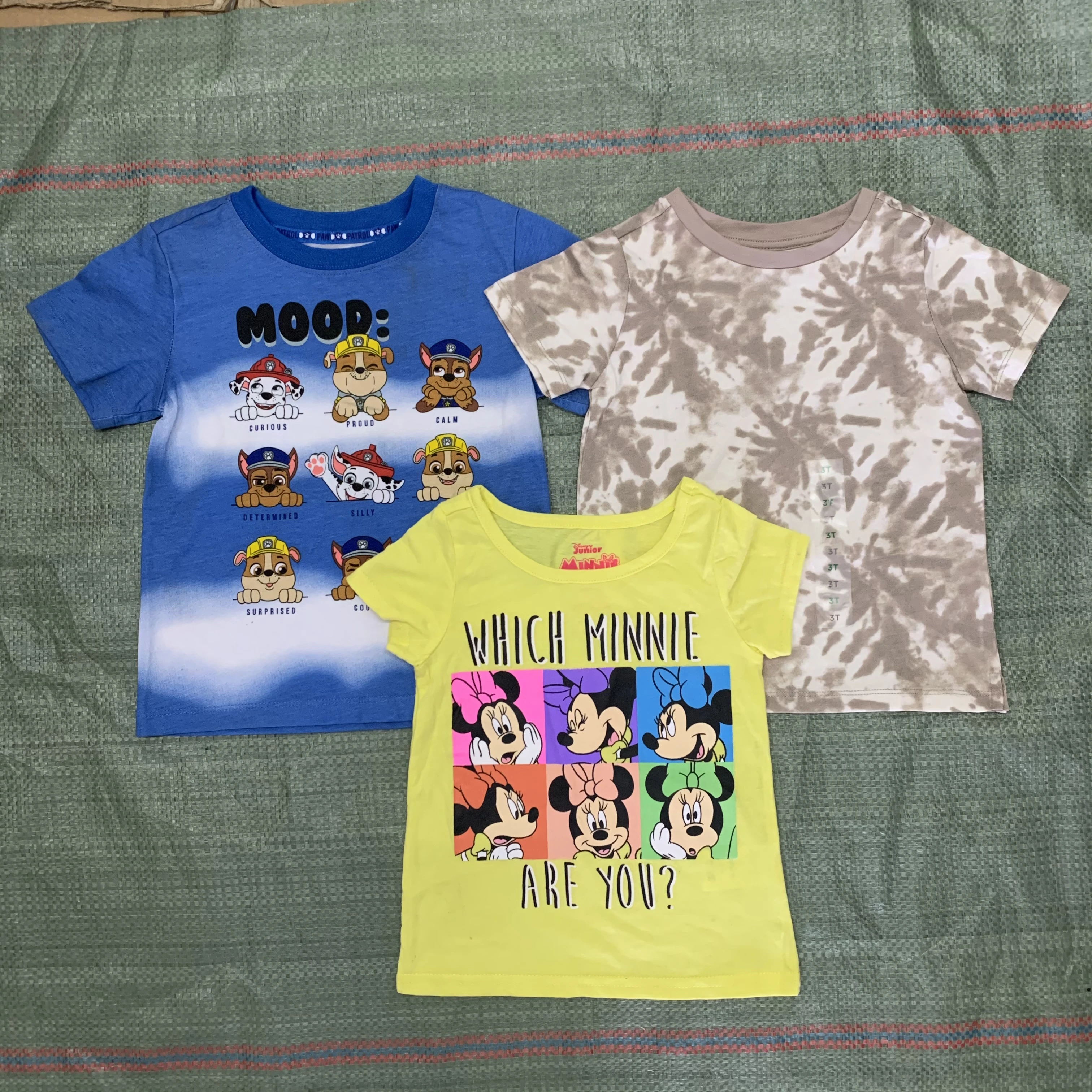 Wholesale Apparel stock from Bangladesh Branded Overruns Cotton Baby Clothes T-shirts cotton T-shirts for children