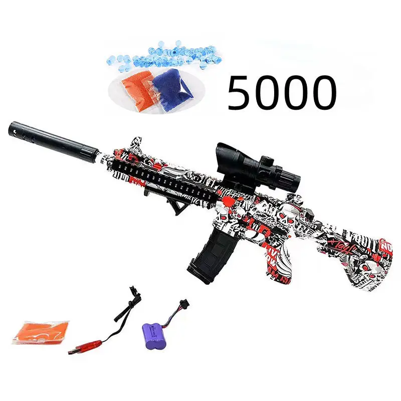 2023 Agreat M416 Water Gel Bead P90 Gell Blaster Akm 47 Gel Gun Blaster Manufacturer Gel Ball Blaster Electric