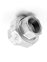 Fitting FM UL ABNT CE Malleable cast iron fitting for gas, water, heating and oil, galvanized black Plug connection conical HP-BP