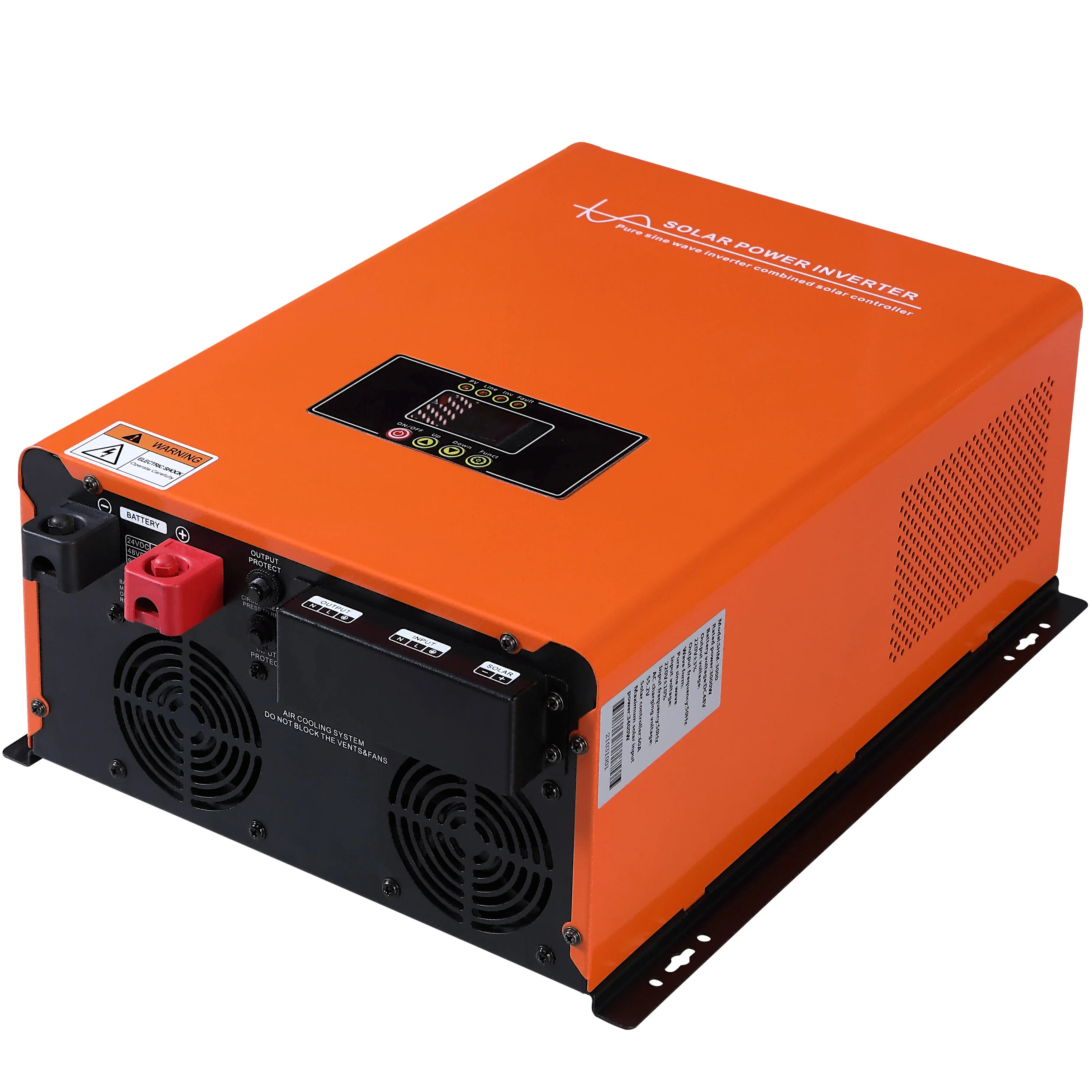 24V 48V 2KW 3KW Hybrid Inverter MPPT  Pure Sine Wave Solar Inverter 220V  For Solar System