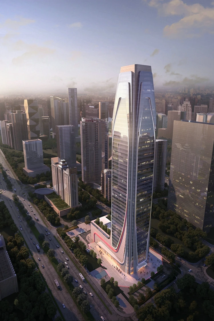 Architecture Animation Visualization Service 3D Perspective View Exterior Rendering