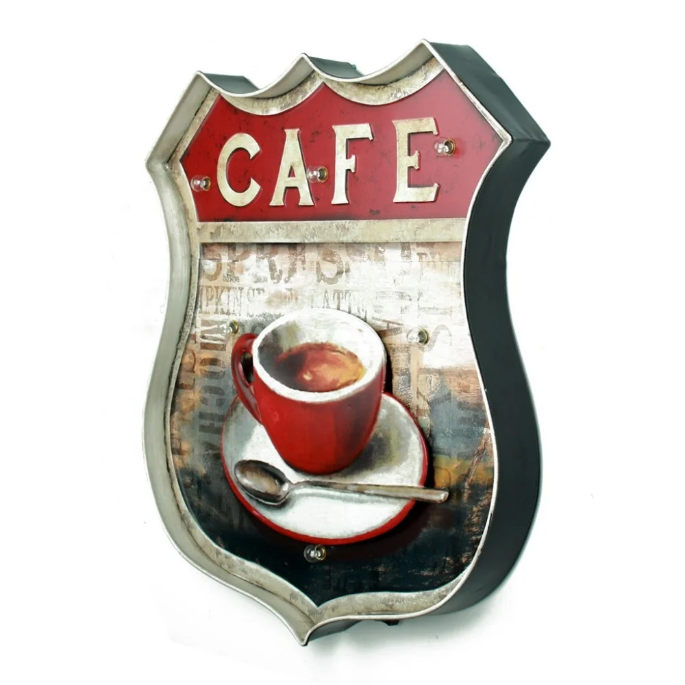 High Quality Custom Picture Metal Advertising Neon Art Deco Living
