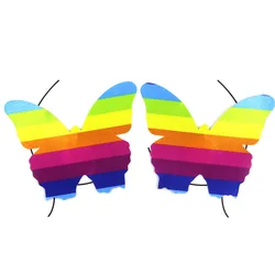 Magic Color Sexy Leopard Print Sexy Nipple Stickers Nipple Stickers Crystal