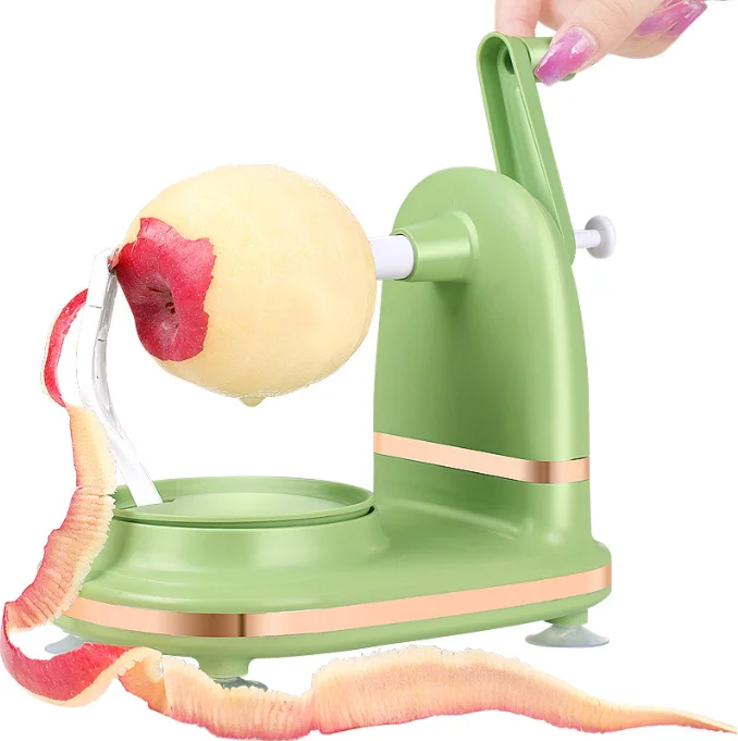 Hand-shake apple potato artifact household automatic peeling knife multi-functional kitchen fruit peeler easy to clean