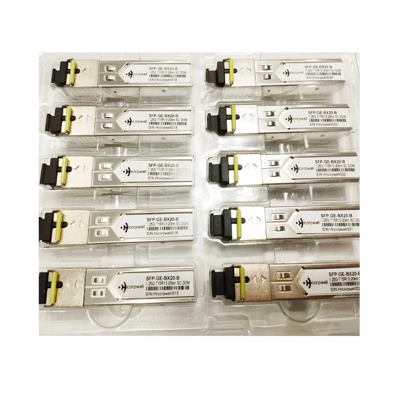 10GBase-SR SFP+ Transceiver, SFP 1270nm/1330nm SingleMode LC Module  up to 10KM Compatible with Ciscoi ,Netgear,D-Link and More