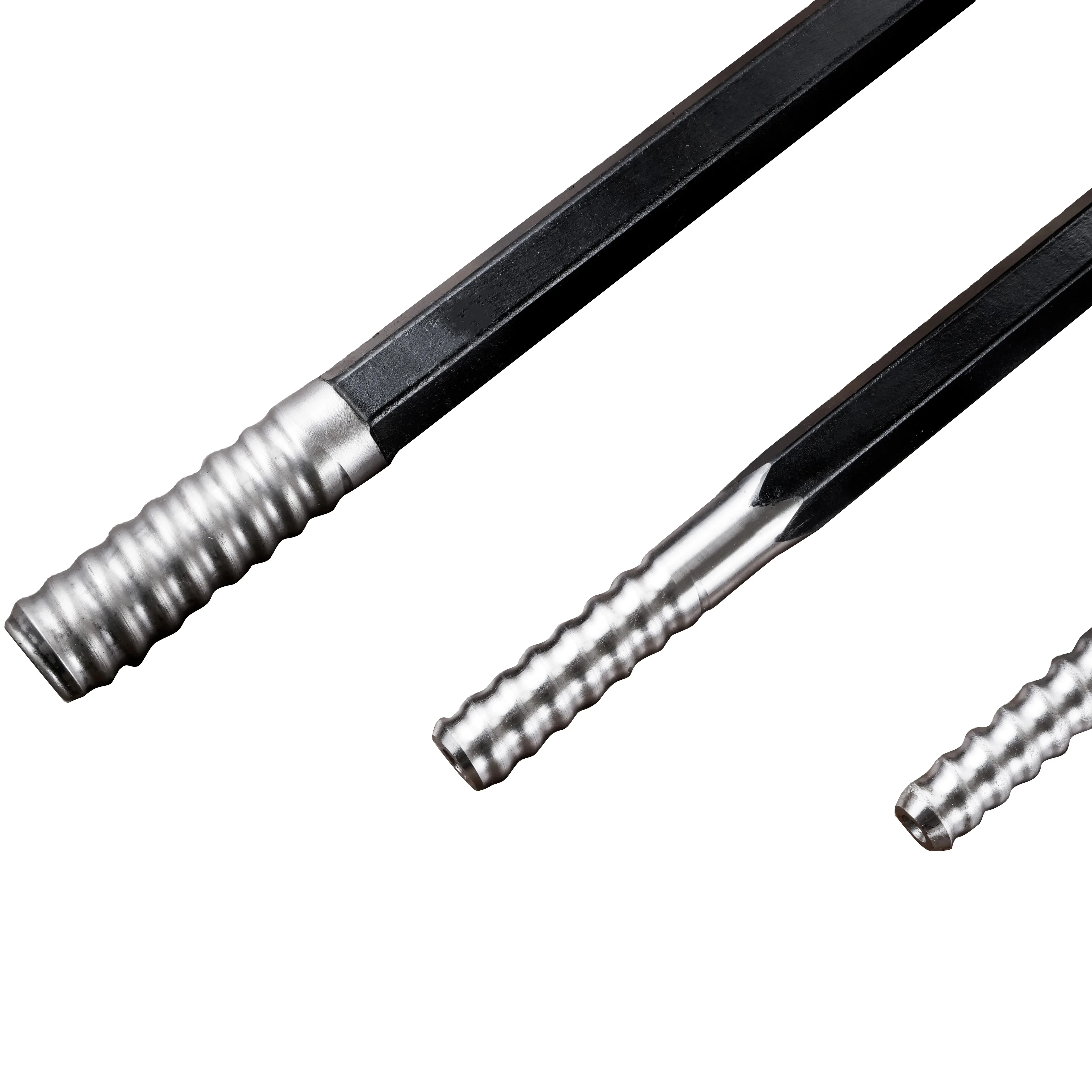 R25/R32/T38/T45/T51/T60 threaded drill rod speed rod MF rock drill rod