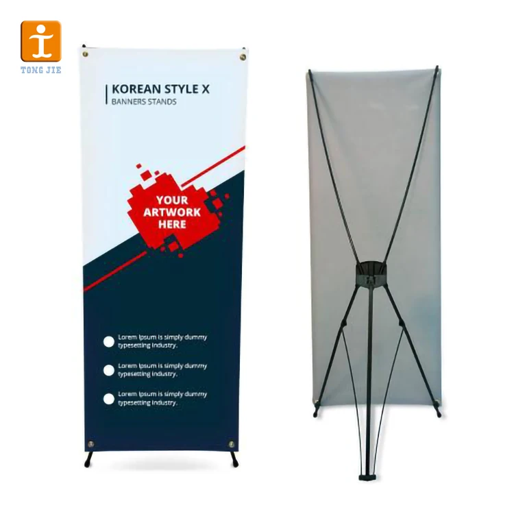 Специальный дизайн для стоячих баннеров, алюминиевая рама, легкая бабочка X, баннерная подставка