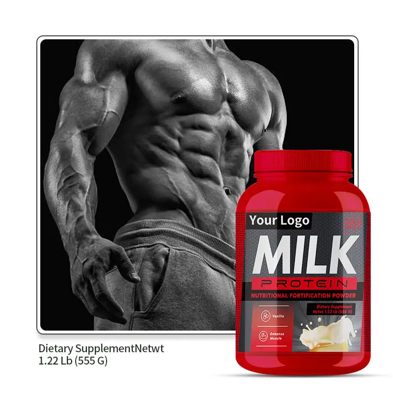 OEM Vanilla Enhance protein powder supplement Muscle Milk Protein Nuritional Fortification Powder Isolate Whey Protein Powder