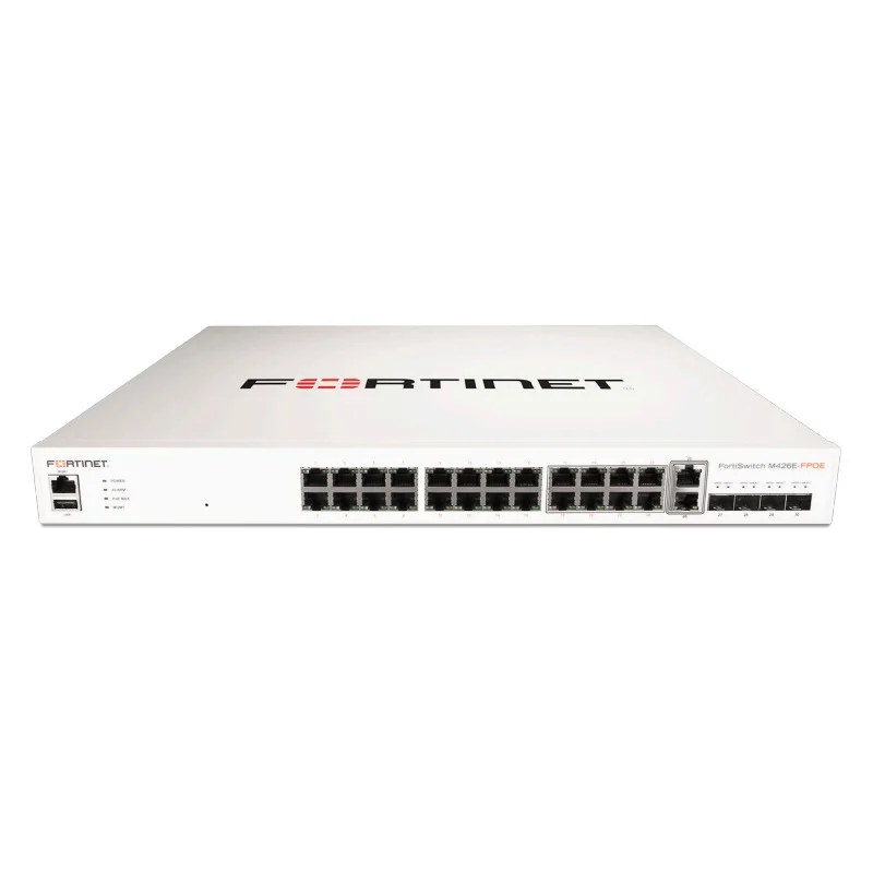 FS-M426E-FPOE коммутатора Fortinet для предприятий с портами 16x GE RJ45 8x 2.5GE 2x 5GE и 4x10 SFP +
