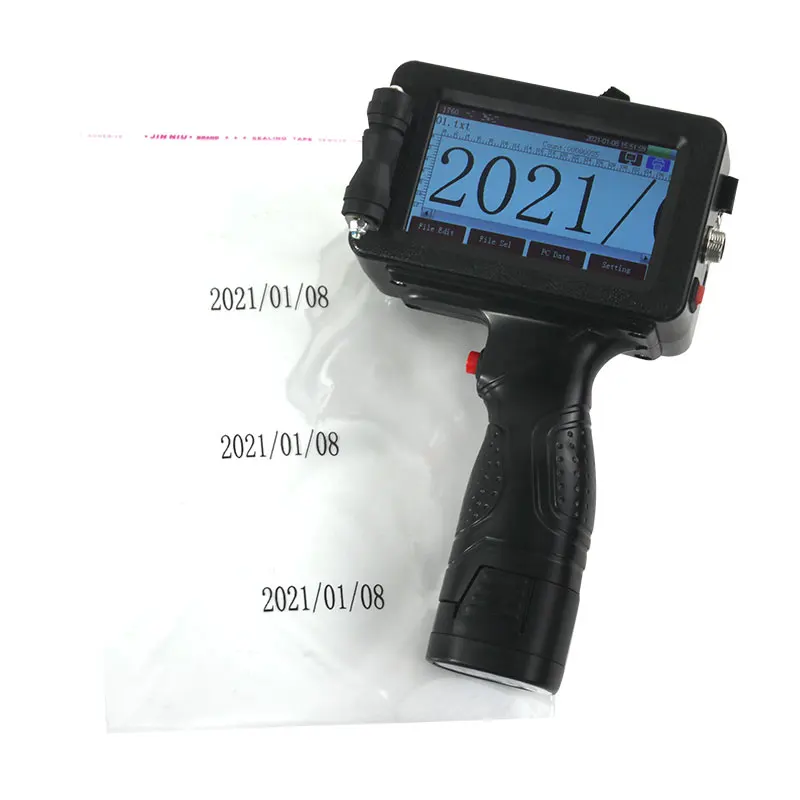 Оптовая продажа, дешевый портативный промышленный струйный принтер 12,7 мм