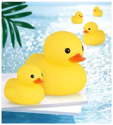 BS Promotional Custom Logo Low Price Eco-friendly Assortment Floating Bulk Yellow Shower Bath Toy Rubber Duck For Baby