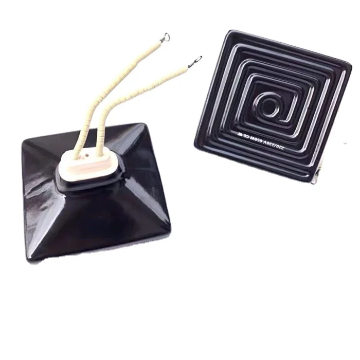 220v 200w 500w Electric Far Infrared Elstein Ir Ceramic Heater Element Plate For Sunna Heating