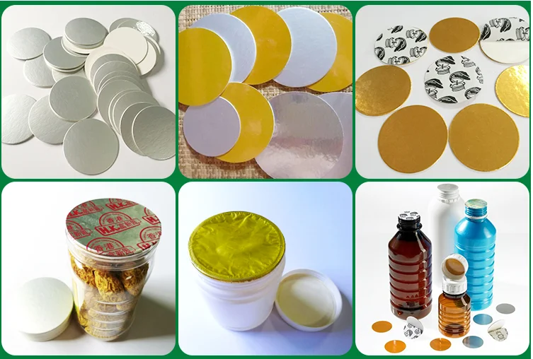 aluminum foil seals induction cap seal liner