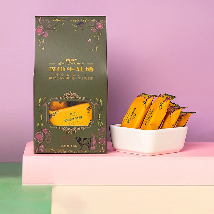 Crisp Pastry Walnut Candy Walnut Milk Candy China nougat Stick Of Walnut Nougat