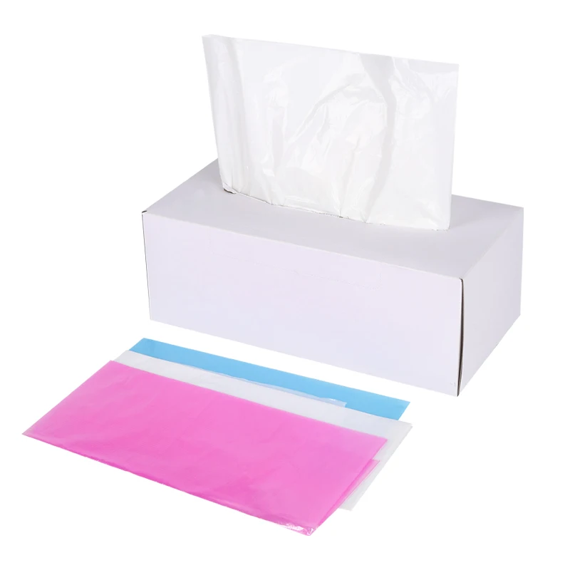 Factory Price Waterproof Plastic Disposable PE Apron For Household Clean Kitchen Cooking Salon Beauty