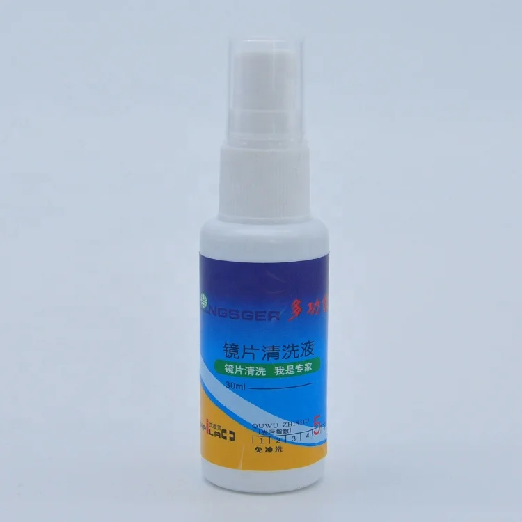 
wholesale low cost spray bottle 30ML glasses cleaning 