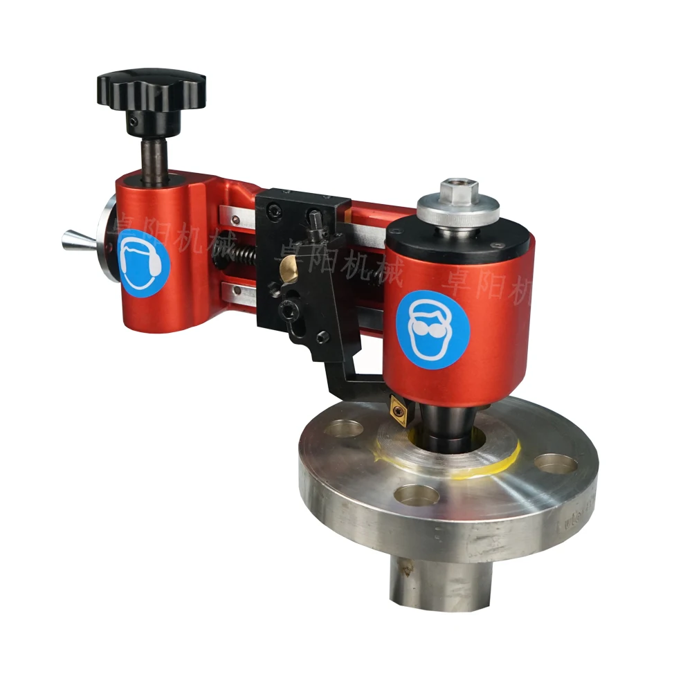 
Portable Flange Facing Machine With Hand Power Easy To Set up Made by JOYSUNG 