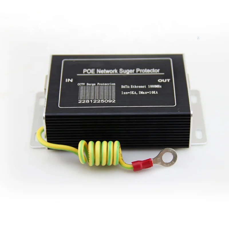 Gigabit 1000mbps surge protector device of POE for net working SPD