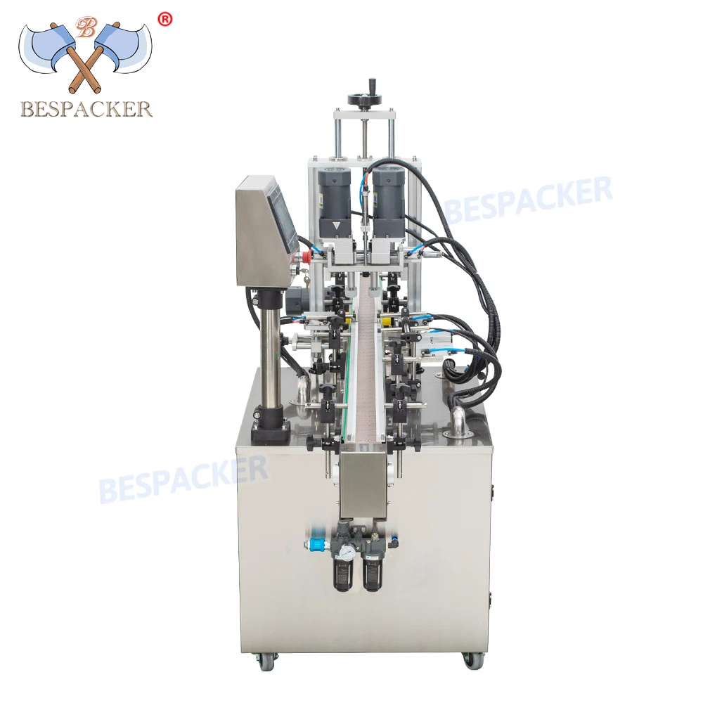 YL-F Automatic Dropper Glass Vial Bottle Screw Spray Pump Head Round Bottle Jar Capping Machines