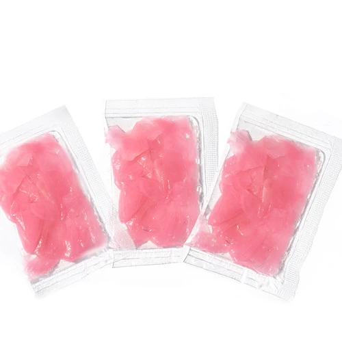 Instant convenience food with sushi 5g package White and Pink Pickled Sushi Ginger