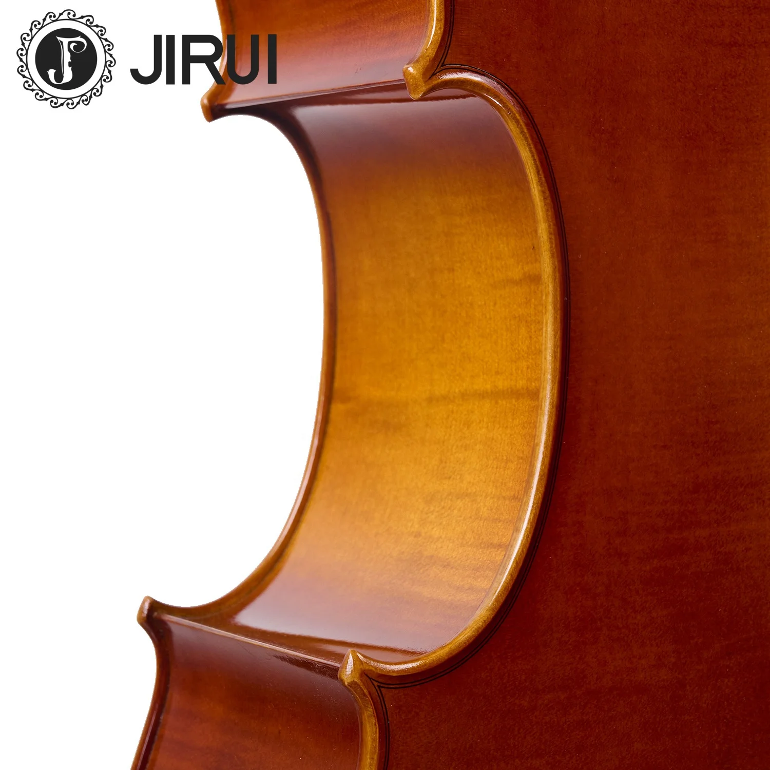 Top sale High quality Cello Handmade Brazil Wood Cello Nice flamed maple Advanced European 1/8 cello 4/4 grade B Standard Golden