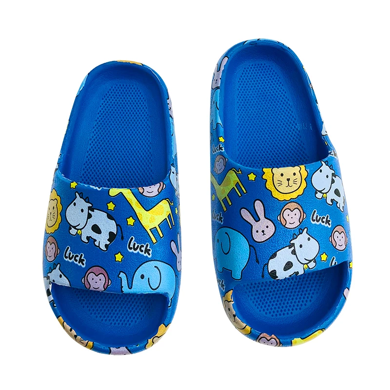 Great Value High Quality Cartoon New Orange Slides Unisex Fashion Indoor Slippers Baby Slippers