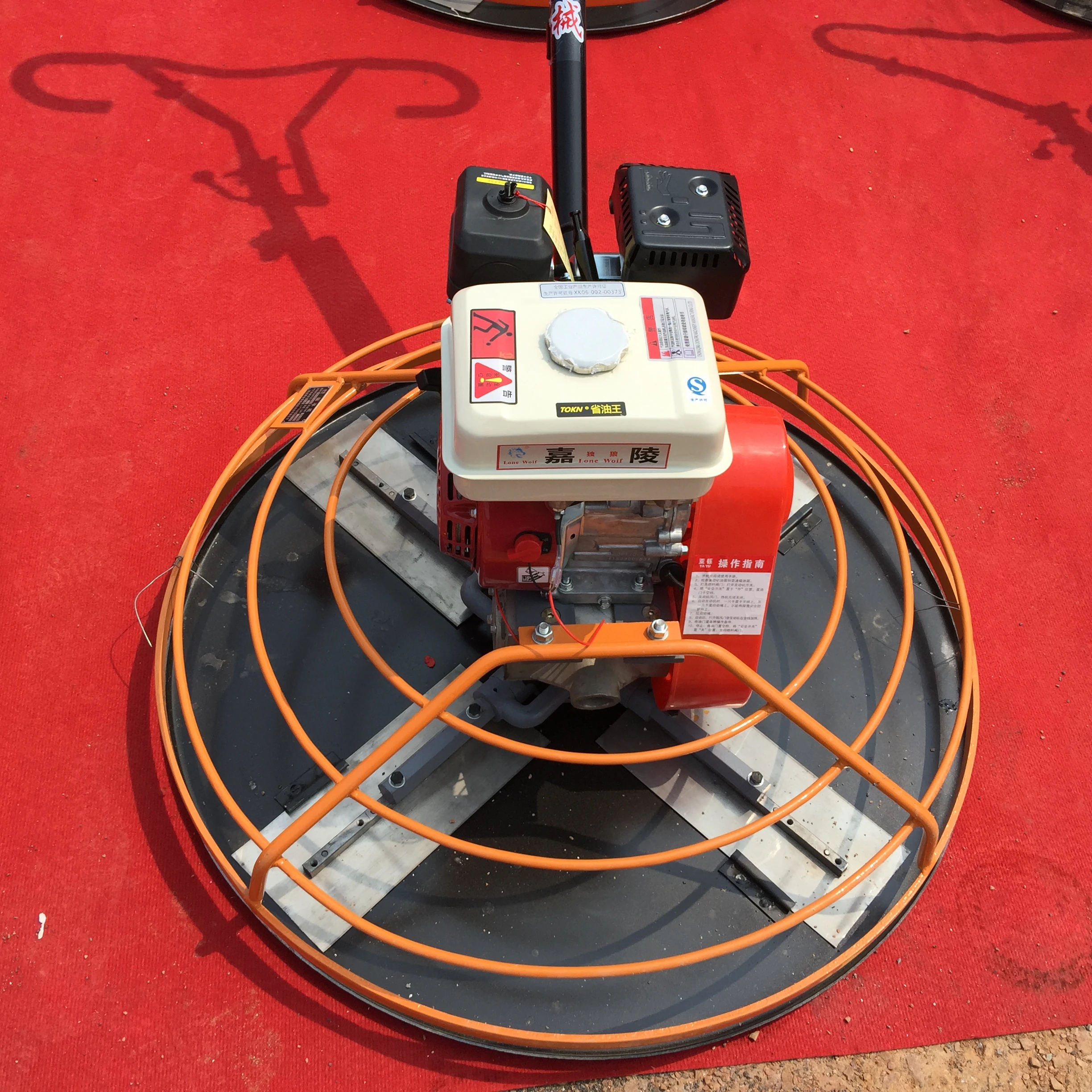 Ручной бензиновый мастерок для бетона, сделано в Китае