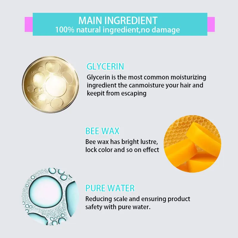 BIOSLLE Selling Customized Logo Private Label 48 Hour Strong Hold Edge Control Fast Drying for 4c black hair