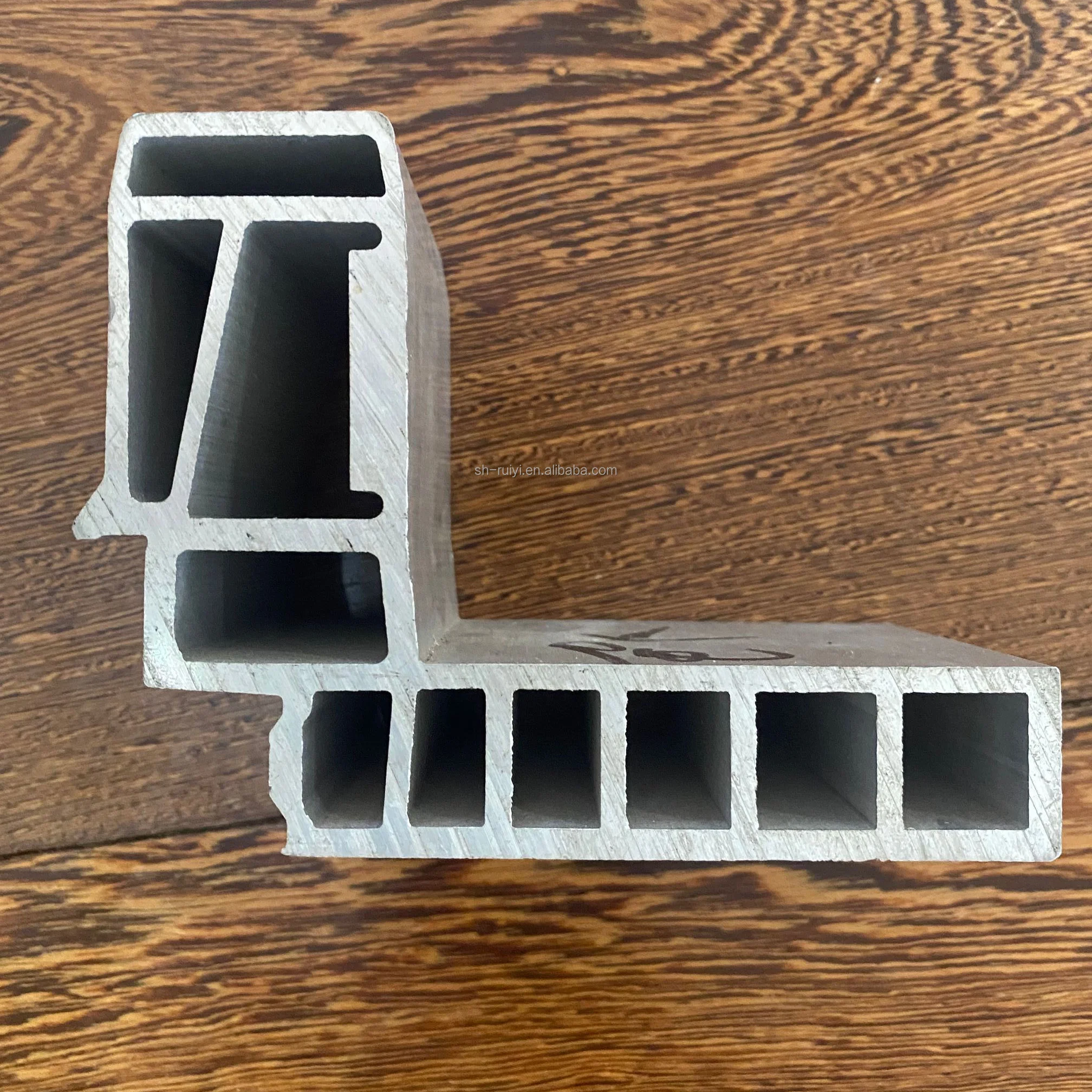 hollow profile large industrial aluminum profile for aluminum building decoration