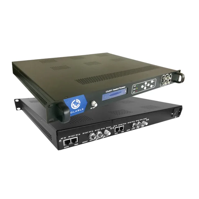 Multicast  MPTS SPTS IP STREAMING  ASI   to  DVB-C  DVB-T ISDB-T  ATSC-T  RF modulator  COL5011N