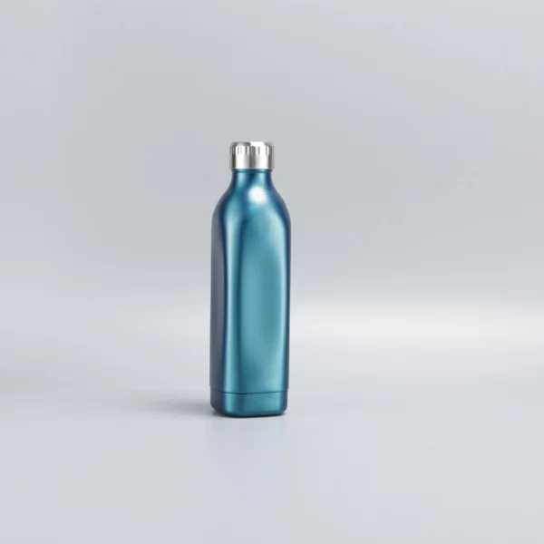  Double Wall Stainless Steel Insulated Vacuum flask 500ml 17oz squared Cola Water Bottle With Custom Laser Engraved