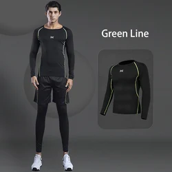 Factory Basketball Gym Compression Quick Dry Tight Mens Long Sleeve Men OEM Service Adults Plus Size Print Shirts & Tops Support