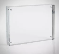 2022 Wholesale Customized Clear Transparent Magnetic Double Sided Acrylic Photo Frame