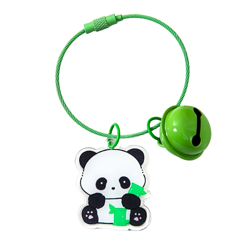 High Quality Plastic Keychain Ring Holder Charm Accessories Keychain