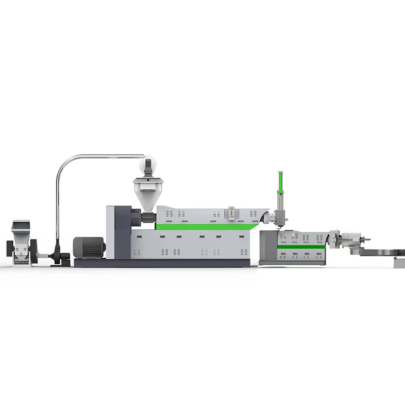 Lvhua Full-automatic waste plastic recycling machine or small plastic granulator Plastic pelletizing machine