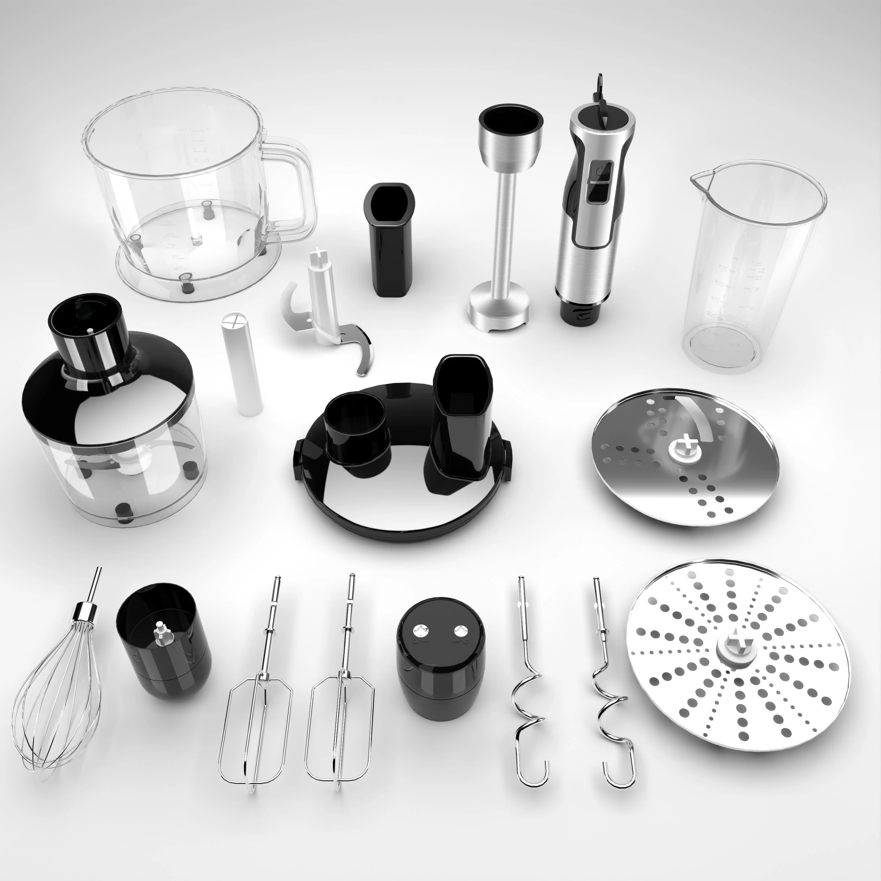 800W Multifunctional food mixers blender Modern Comfort Household Kitchenaid Mixer Machines Food Mixers With 5 parts