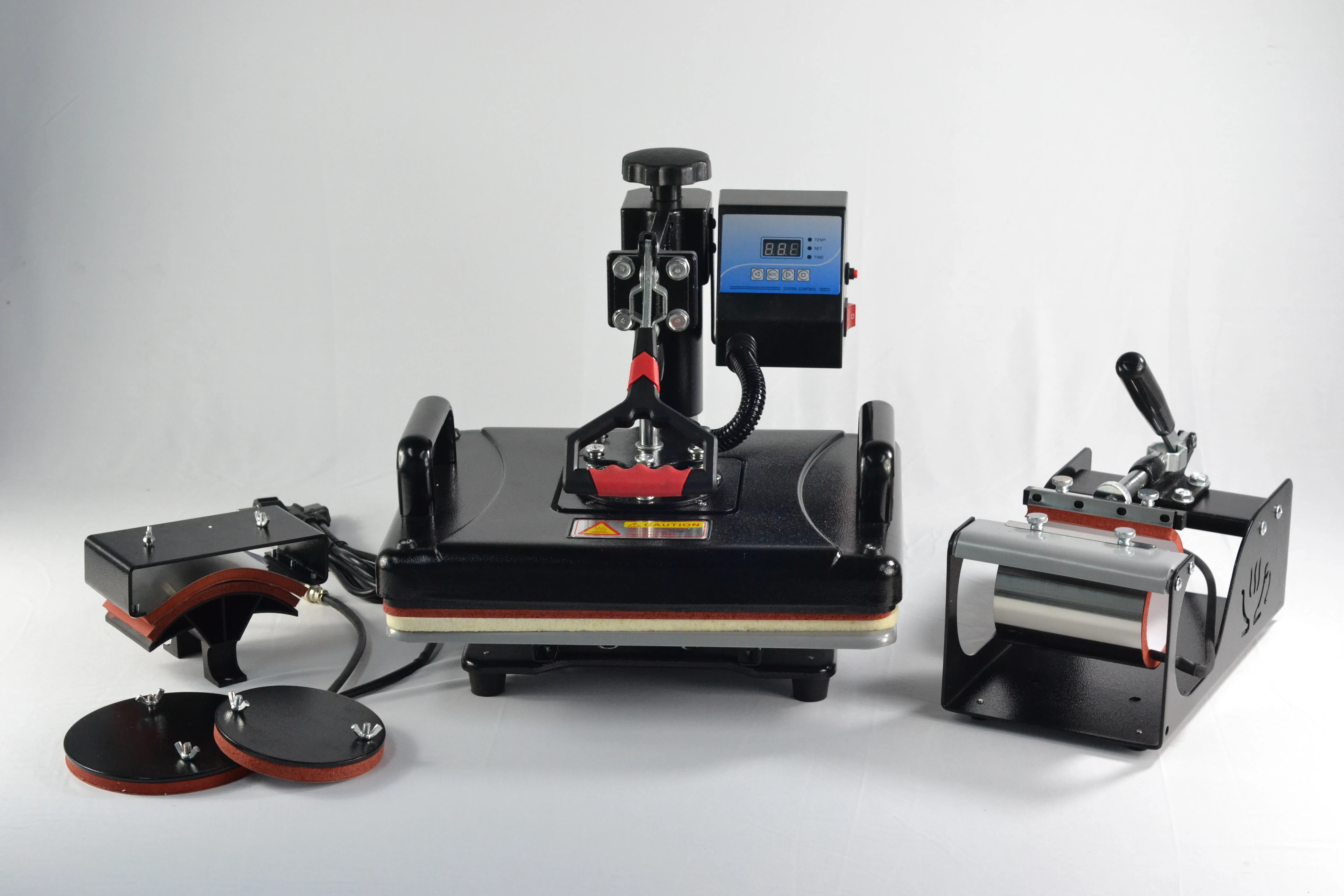 MIDA Most Popular Combo Heat Press Machine T-shirt Heat Press Machine 5 in 1 Cup Hat/Cap Printing Machine