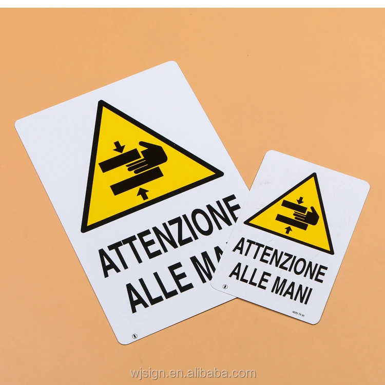 China Manufacturer Cheap Warning Custom Plastic No Smoking Sign For Shop