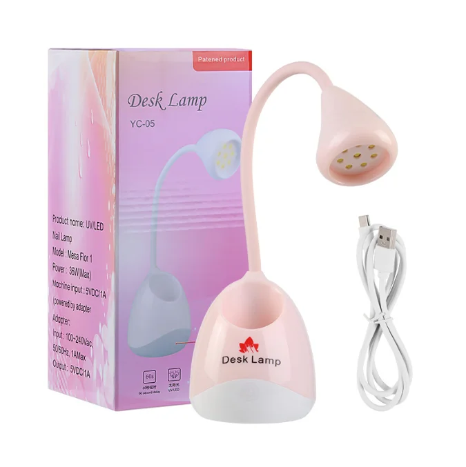 hot selling Nail Art Kangaroo Lamp 8 lamp beads  36 w  best store electricity and dry quickly Mini portable nail art lamp