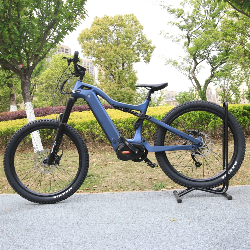 Велосипед mtb с полной подвеской bafang m620 29 дюймов 48 В средний приводной двигатель для электровелосипеда из углеродного волокна рама T700 электрический горный электровелосипед