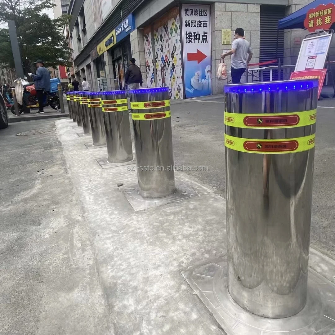 Customized High Security Anti Terrorist Factory Price Hydraulic Road Blocker System Hydraulic Barrier Automatic Bollard System