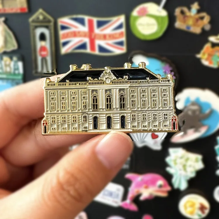 Wholesale Countries Souvenir Collection Metal Fridge Magnet Soft Enamel Custom Fridge Magnet For Gifts