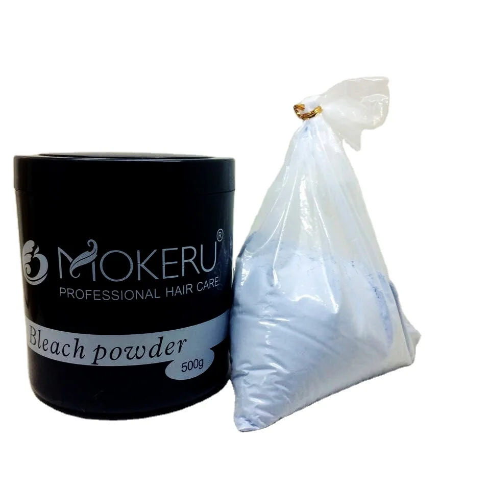 Wholesale Mokeru 500g Bleach Powder Ammonia Free Easy Fast Hair Bleaching Powder For Woman