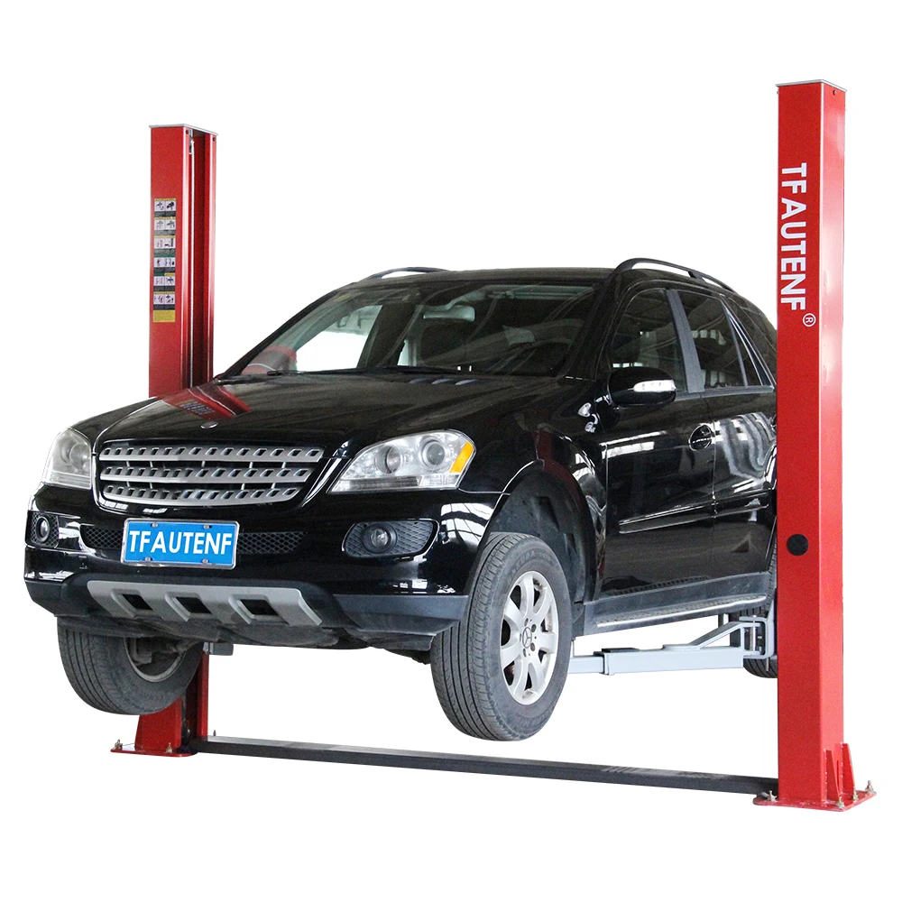 CE certificate hydraulic car ramp two post car lift 4000kg price
