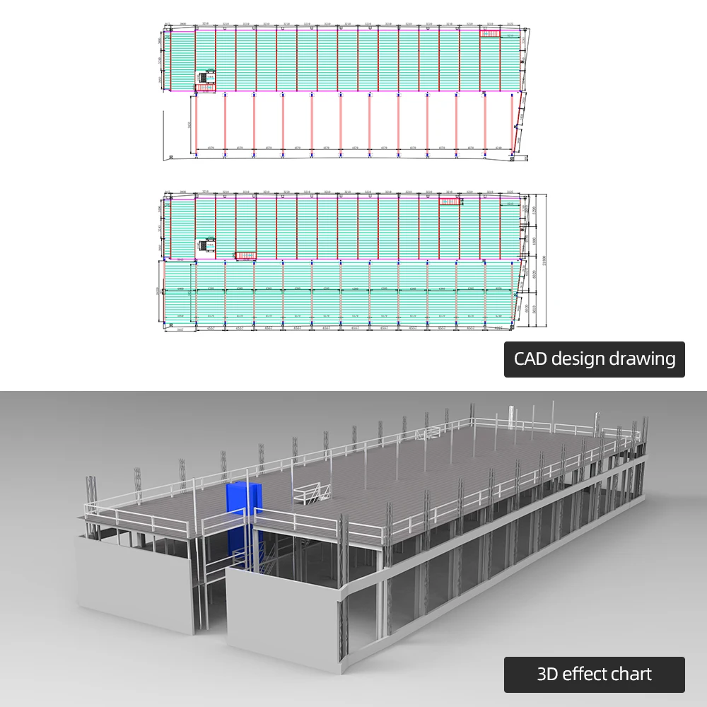 Custom warehouse mezzanine platform industrial mezzanine floor racking system mezzanine rack system